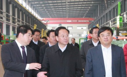 副市長(zhǎng)胡紹軍到軟控裝備產(chǎn)業(yè)園調(diào)研
